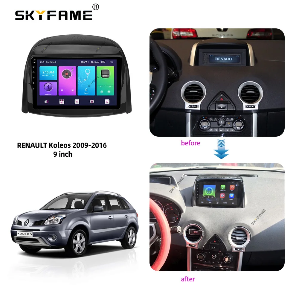 For Renault Koleos 2009-2016 Car Radio Android Multimedia Player GPS Navigation 4+64G System IPS Screen DSP Stereo Headunit 2din
For Renault Koleos 2009-2016 Car Radio Android Multimedia Player GPS Navigation 4+64G System IPS Screen DSP Stereo Headunit 2din
