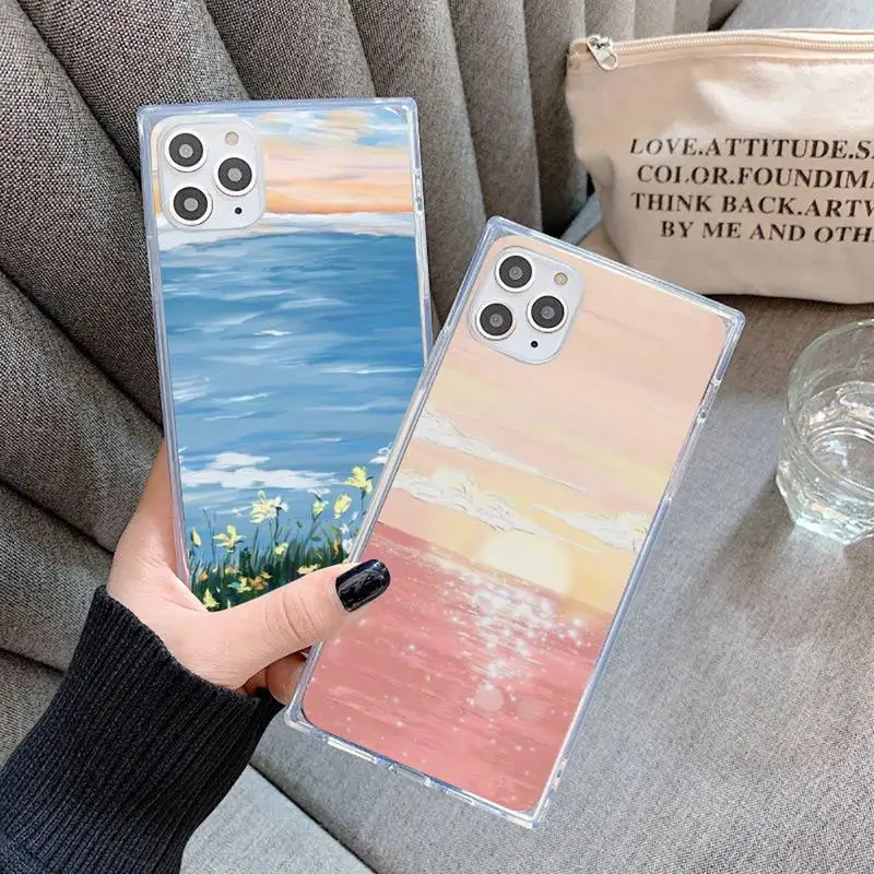 City Mount Fuji Oil Painting Phone Case For iPhone 7 8 11 12 X XS XR MINI Pro Max Plus Clear Square Transparent 
City Mount Fuji Oil Painting Phone Case For iPhone 7 8 11 12 X XS XR MINI Pro Max Plus Clear Square Transparent