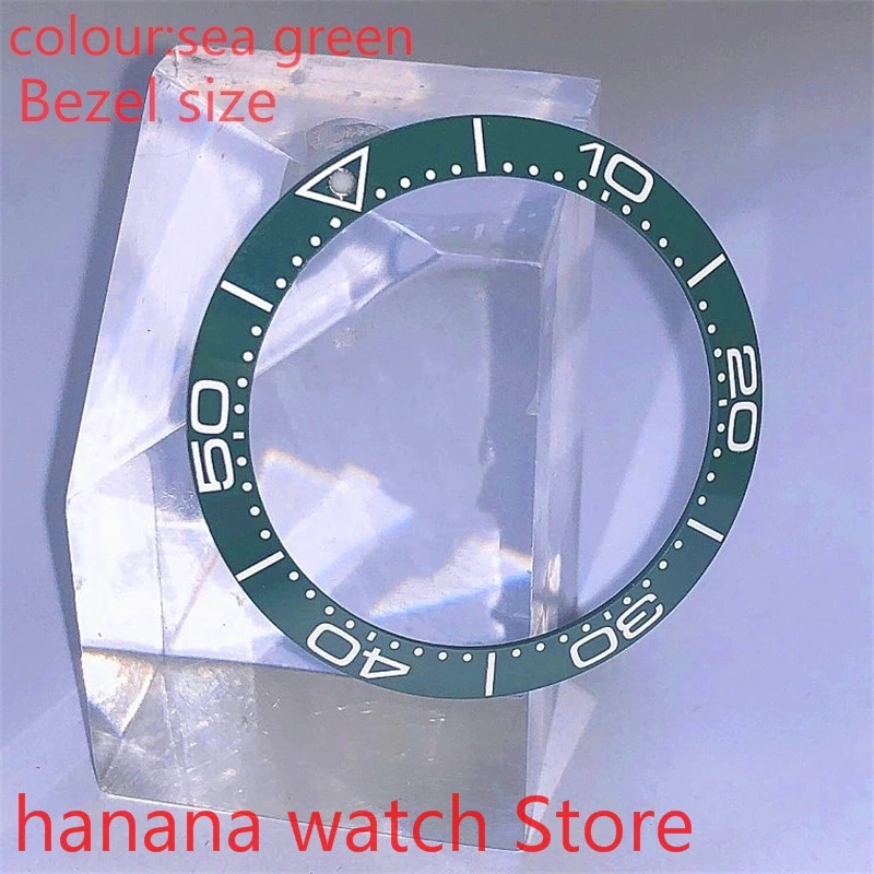 BLIGER New high quality 38mm sea green watch bezel, glass pearl ceramic watch bezel for 40mm self-winding men's watch
BLIGER New high quality 38mm sea green watch bezel, glass pearl ceramic watch bezel for 40mm self-winding men's watch