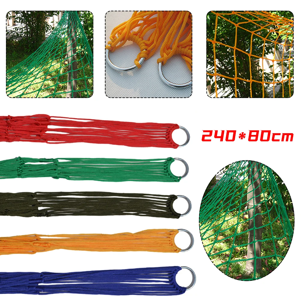 Nylon Hammock Portable Garden Mesh Net Sleeping Bed Hamaca for Outdoor Travel Camping Hamak Blue Green Red Outdoor Hammocks
Nylon Hammock Portable Garden Mesh Net Sleeping Bed Hamaca for Outdoor Travel Camping Hamak Blue Green Red Outdoor Hammocks