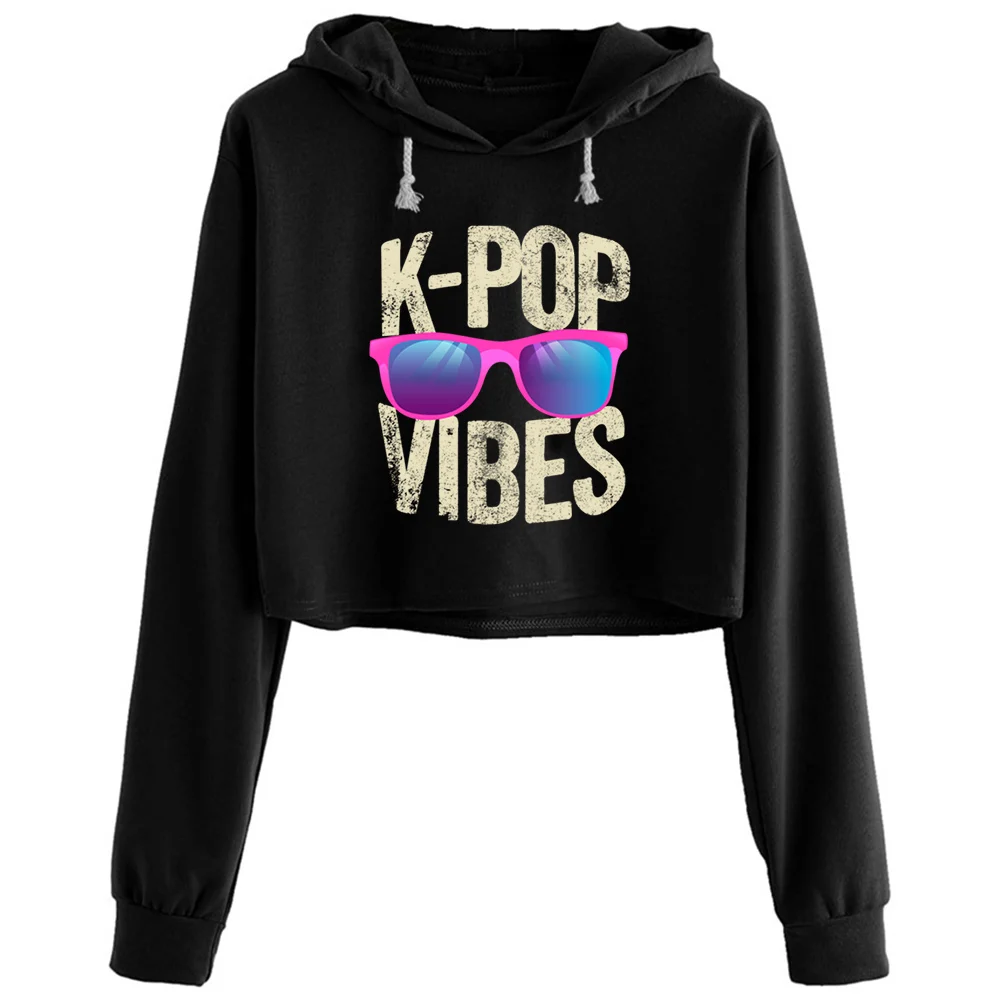 K Pop Vibes короткие толстовки женские аниме эмо эстетика Kpop пуловер для девочек
K Pop Vibes короткие толстовки женские аниме эмо эстетика Kpop пуловер для девочек