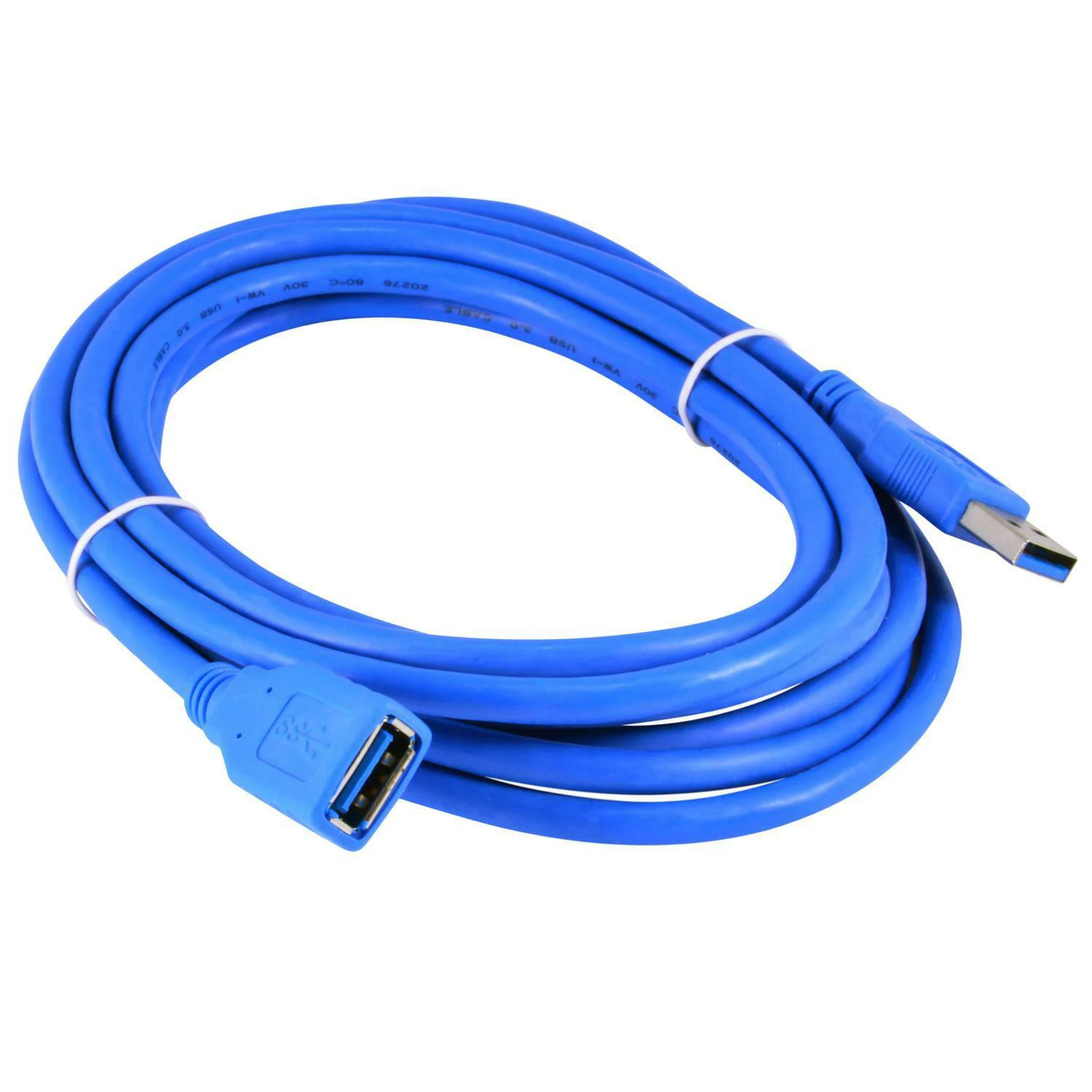 

Удлинительный Кабель USB 3,0 10 футов/3 м,-кабель передачи данных «штырь-гнездо», 5 Гбит/с, синий