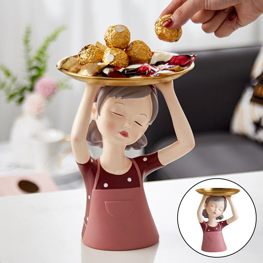 Resin Abstract Girls Statue Art Crafts Sculpture Key Makeup Organizer Storage Tray Desktop Living Room Bathroom Ornament
Resin Abstract Girls Statue Art Crafts Sculpture Key Makeup Organizer Storage Tray Desktop Living Room Bathroom Ornament