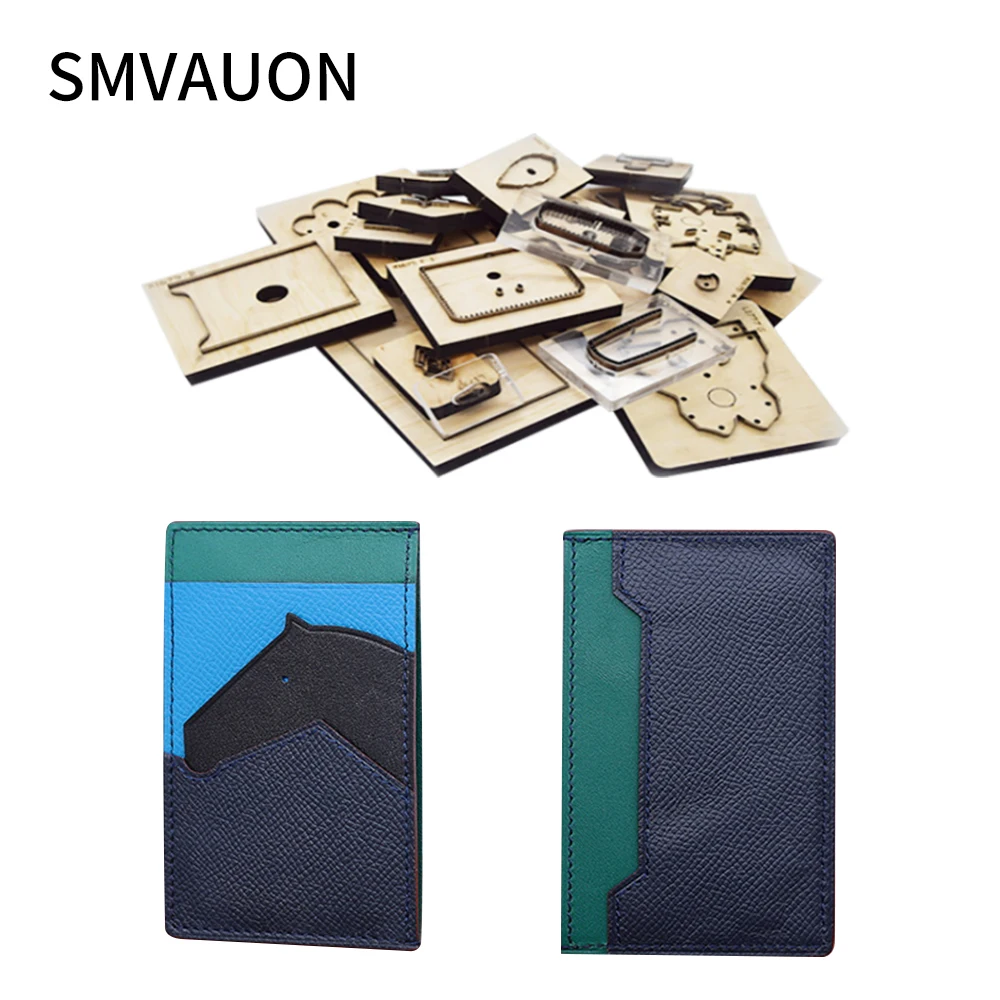 SMVAUON knife mold card bag wooden cutting-dies mold handmade leather goods suitable for die cutting machine
SMVAUON knife mold card bag wooden cutting-dies mold handmade leather goods suitable for die cutting machine