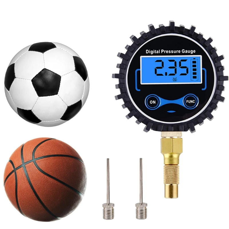 Car Truck Air Tire Inflator with Digital Pressure Gauge LCD Large Screen Display for Car Bike Motorcycle Basketball Football
Car Truck Air Tire Inflator with Digital Pressure Gauge LCD Large Screen Display for Car Bike Motorcycle Basketball Football