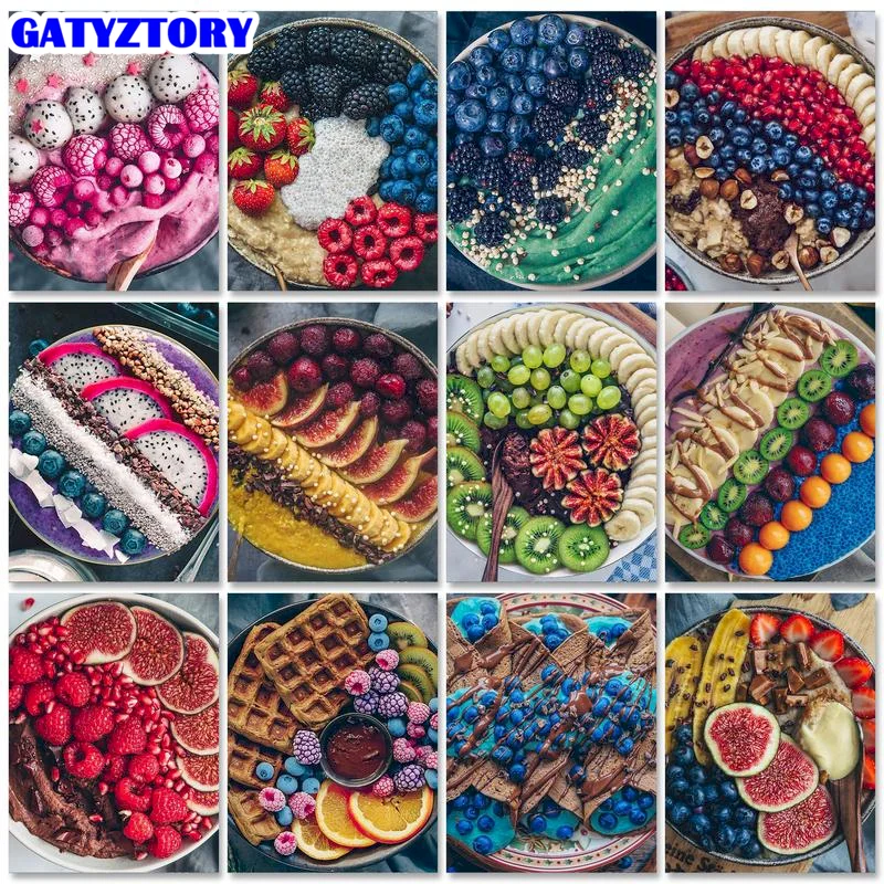 GATYZTORY Painting By Number Fruit Drawing On Canvas HandPainted Wall Art DIY Pictures By Number Home Decor Gift Kits
GATYZTORY Painting By Number Fruit Drawing On Canvas HandPainted Wall Art DIY Pictures By Number Home Decor Gift Kits