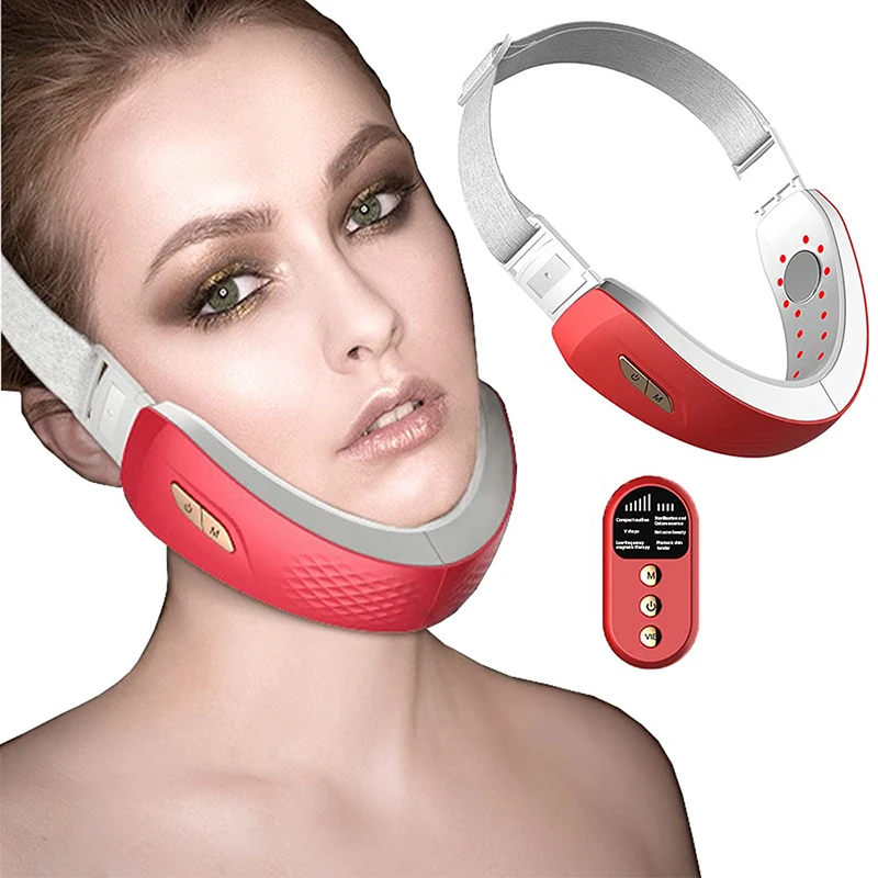 Electric V-Face Shaping Lifting LED Photon Facial Slimming Vibration Massager Double Chin V Line Lift Belt Cellulite Jaw Device
Electric V-Face Shaping Lifting LED Photon Facial Slimming Vibration Massager Double Chin V Line Lift Belt Cellulite Jaw Device