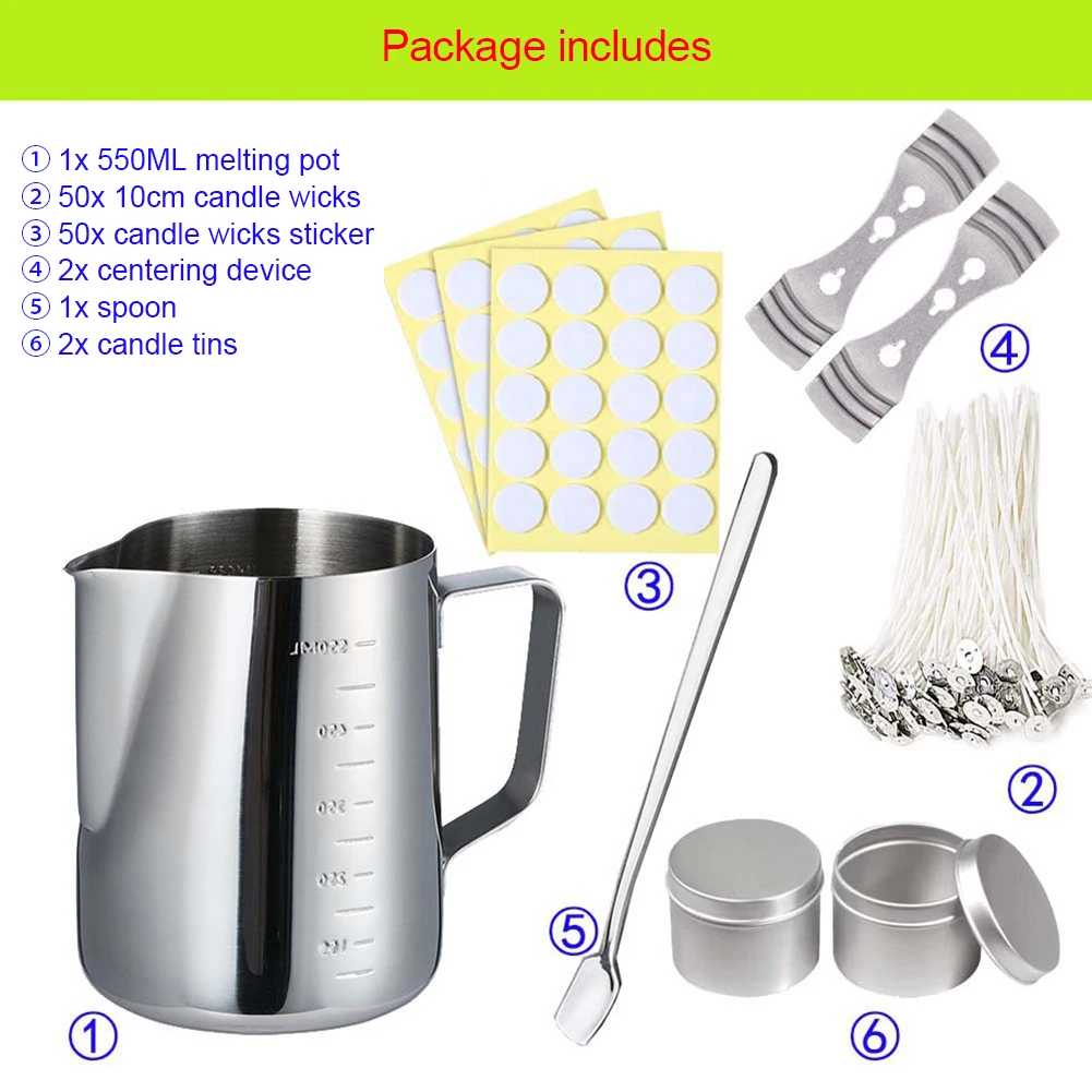 Diy Candle Crafting Tool Kit Diy Candles Craft Tools Candle Wick Candle Making Tool Suitable For Beginner Candle Making
Diy Candle Crafting Tool Kit Diy Candles Craft Tools Candle Wick Candle Making Tool Suitable For Beginner Candle Making