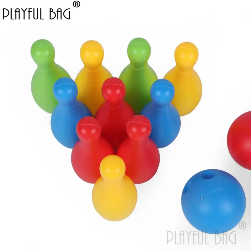 PB Playful bag Children Bowling toys large bowling ball game equipment Outdoor leisure sports Creative toys suit TK17S
PB Playful bag Children Bowling toys large bowling ball game equipment Outdoor leisure sports Creative toys suit TK17S