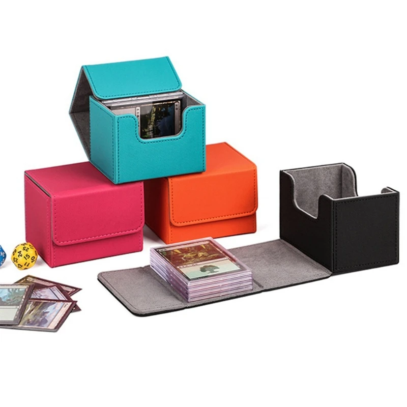 Board Game Card Sleeve Holder Box Capacity PU Leather Tarot Cards Box Tarots Case Container Collection
Board Game Card Sleeve Holder Box Capacity PU Leather Tarot Cards Box Tarots Case Container Collection
