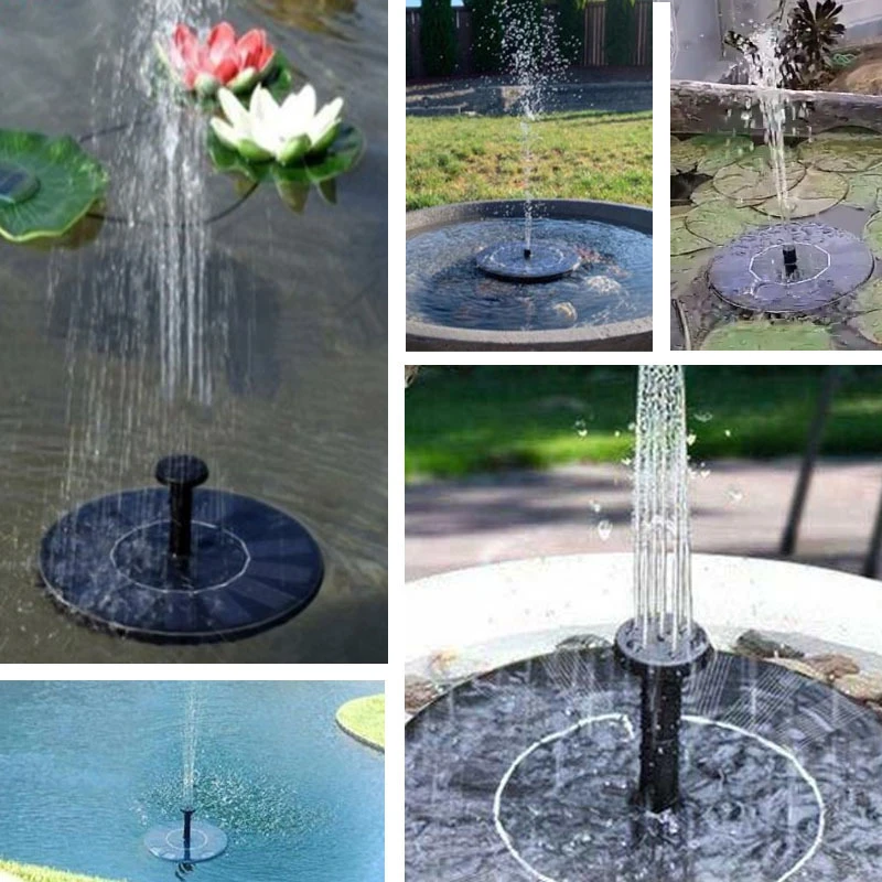 

Плавающий фонтан на солнечной батарее, украшение бассейна, пруда, садовый фонтан с питанием от солнечной панели, водяной насос, декоративны...