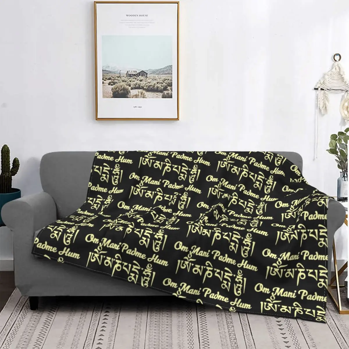 Om Mani Padme Hum Mantra Compassion Blanket Plush Thick Decoration Flannel Fleece Throw Blankets For Sofa Bedding Couch Cover
Om Mani Padme Hum Mantra Compassion Blanket Plush Thick Decoration Flannel Fleece Throw Blankets For Sofa Bedding Couch Cover