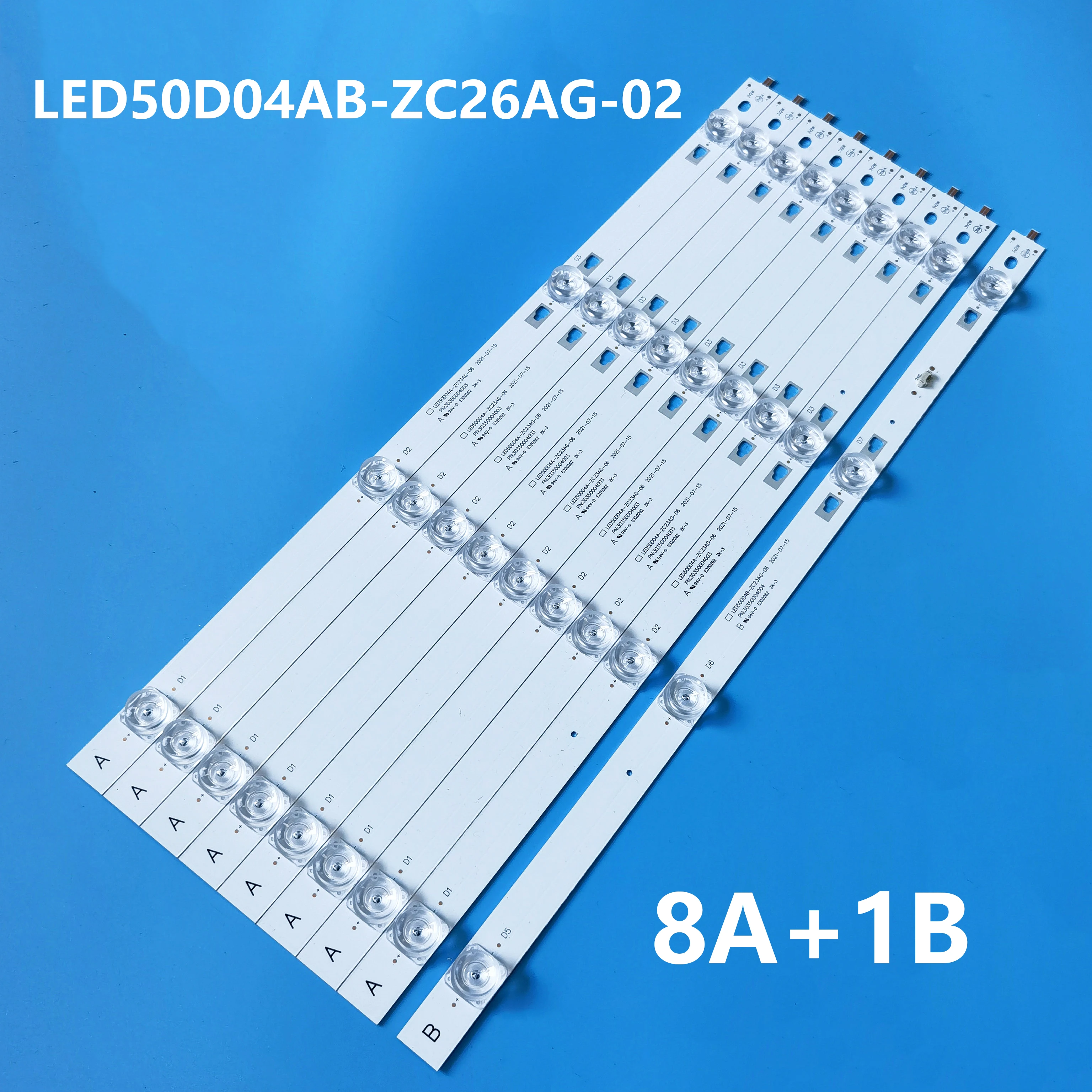 Светодиодная подсветка 4 лампы LED 50D0 4A светодиодный 50D04B-ZC26AG-02 для LE49AL88A71 LE49C51 LE49H610G LE49Z51Z 49AA71A 49K31 L50M5-AD
Светодиодная подсветка 4 лампы LED 50D0 4A светодиодный 50D04B-ZC26AG-02 для LE49AL88A71 LE49C51 LE49H610G LE49Z51Z 49AA71A 49K31 L50M5-AD