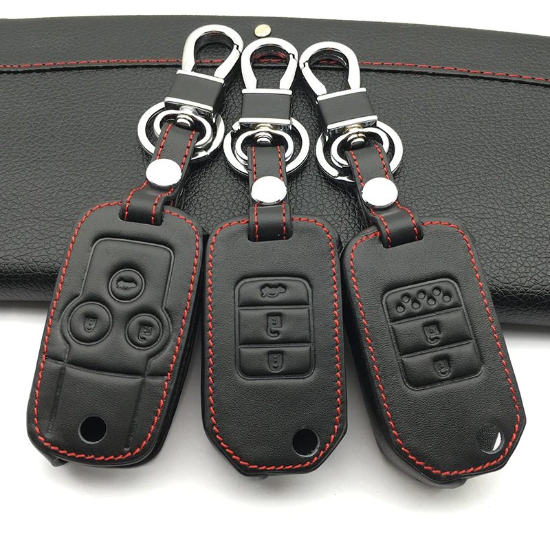 Чехол для ключей из натуральной кожи для автомобильного брелка для Honda Accord City Civic Crv Element подходит для Hrv Odyssey Crider Jed Spirior 3 кнопки
Чехол для ключей из натуральной кожи для автомобильного брелка для Honda Accord City Civic Crv Element подходит для Hrv Odyssey Crider Jed Spirior 3 кнопки