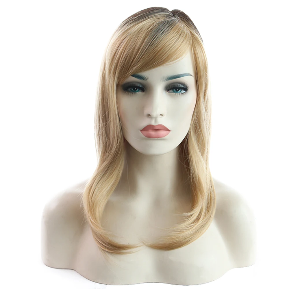 Straight Synthetic Wigs with Bangs Medium Blonde Wigs For Women 14 inches Synthetic Wigs Heat Resistant Fiber Synthetic Wigs
Straight Synthetic Wigs with Bangs Medium Blonde Wigs For Women 14 inches Synthetic Wigs Heat Resistant Fiber Synthetic Wigs