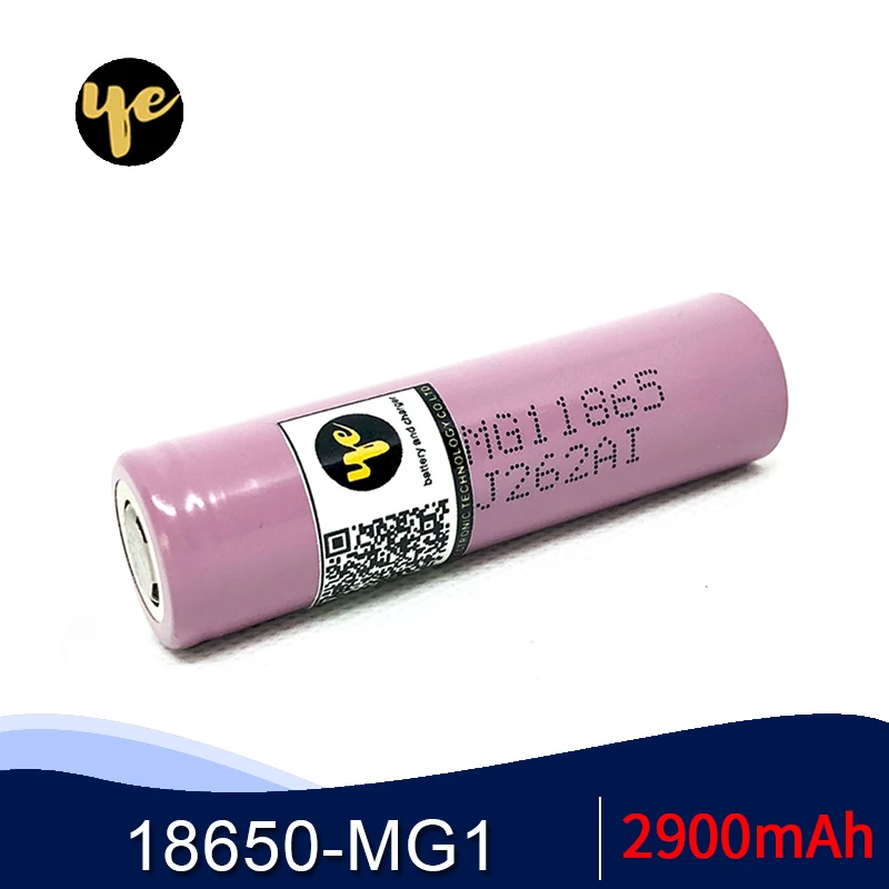 Новые продукты MG1 2900mah e велосипед литий ионная батарея 18650 перезаряжаемая