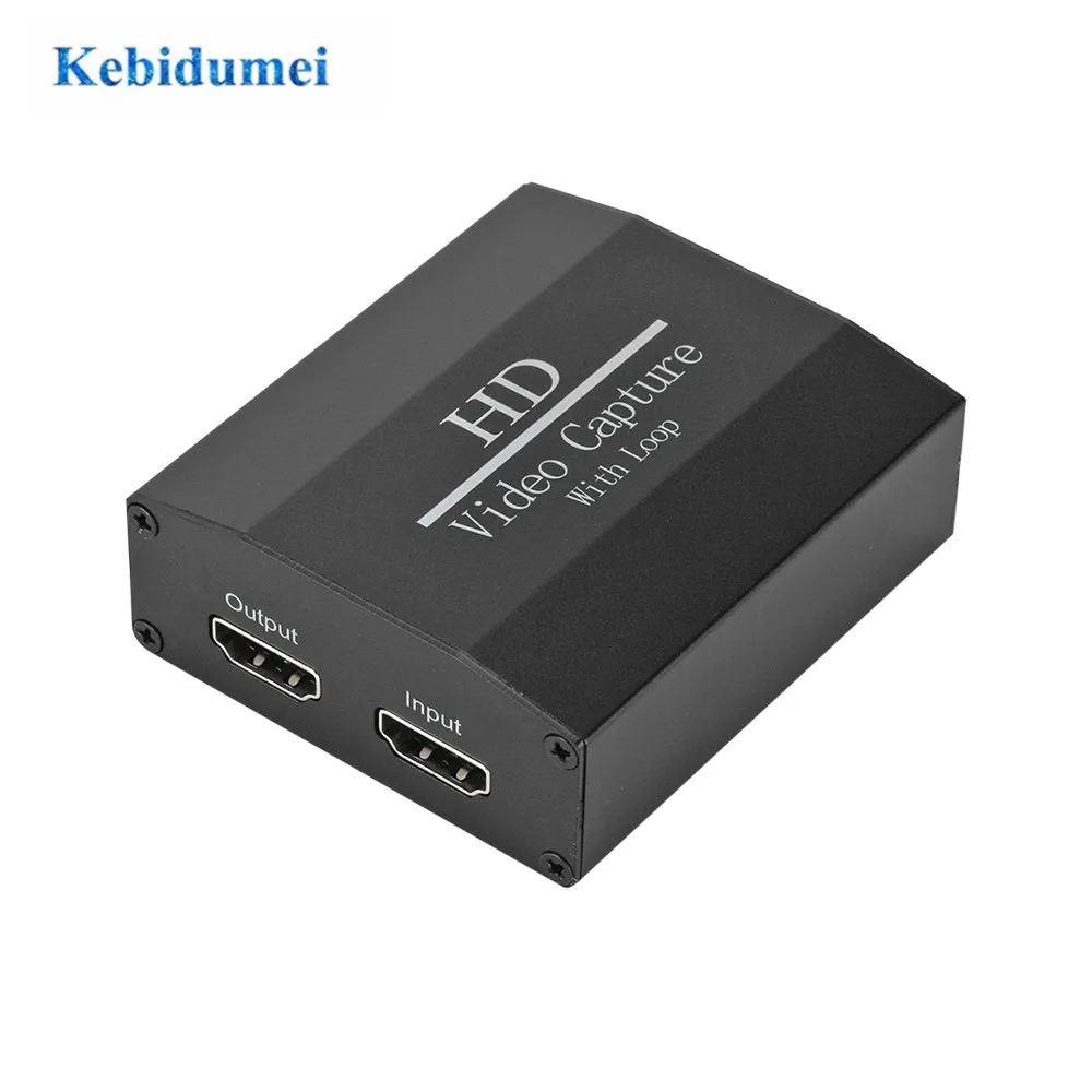 

Захват видео 4K USB 2,0, совместимая с HDMI карта, видеорегистратор, записывающая коробка для PS4, игр, DVD, видеокамеры, записи в реальном времени