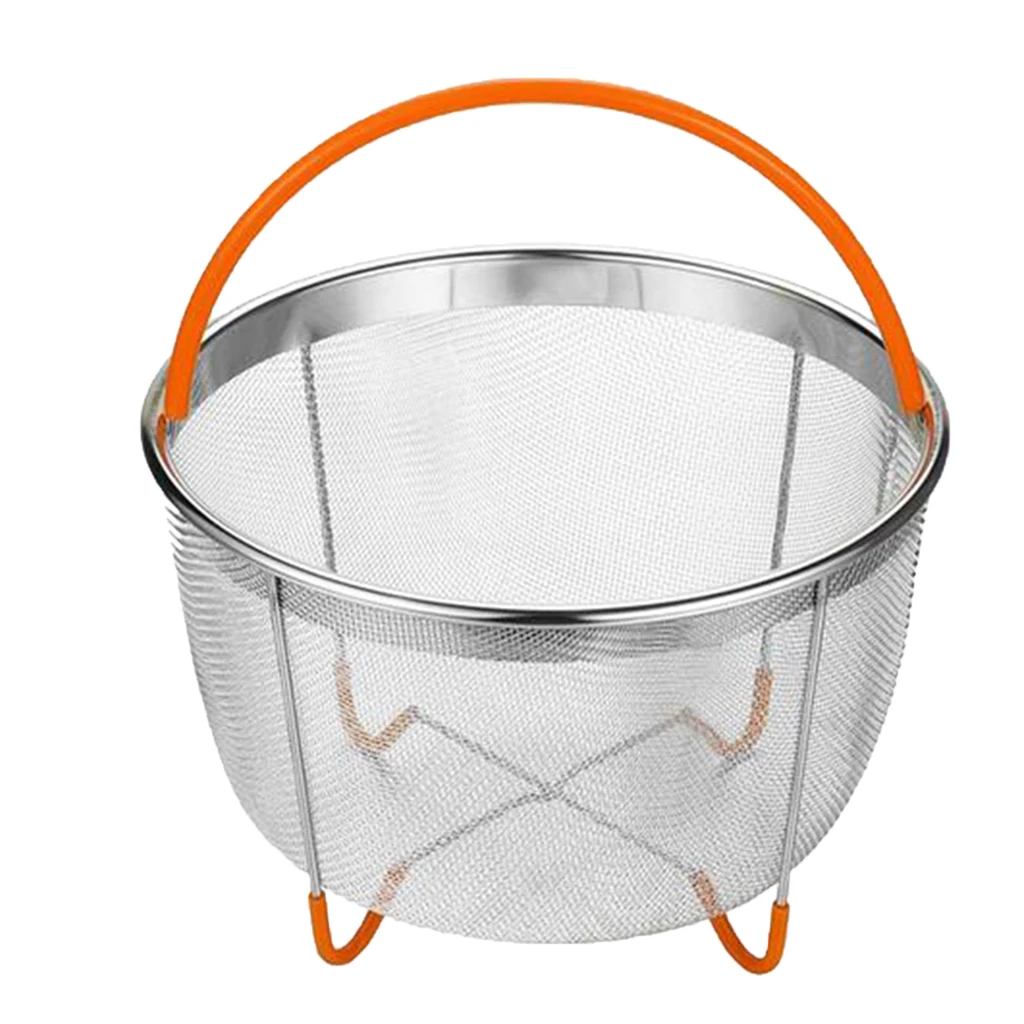 6qt Паровая корзина для аксессуаров ситечко из нержавеющей стали и вставка
