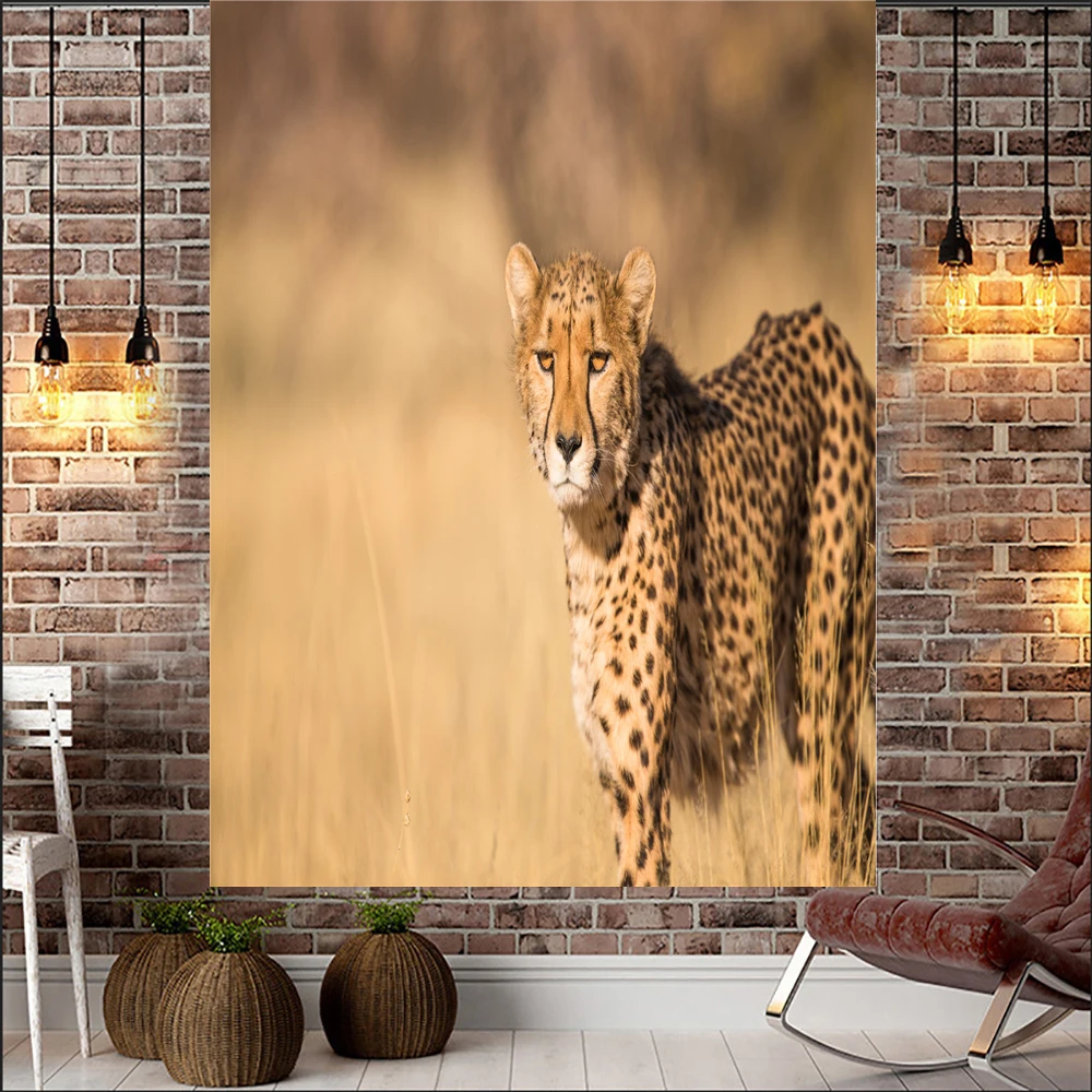 Animal Tapestry Wall Hanging Polyester Bohemia Cheetah Girls Print Tapestry Beach Towel Cushion Wall Tapestrie
Animal Tapestry Wall Hanging Polyester Bohemia Cheetah Girls Print Tapestry Beach Towel Cushion Wall Tapestrie