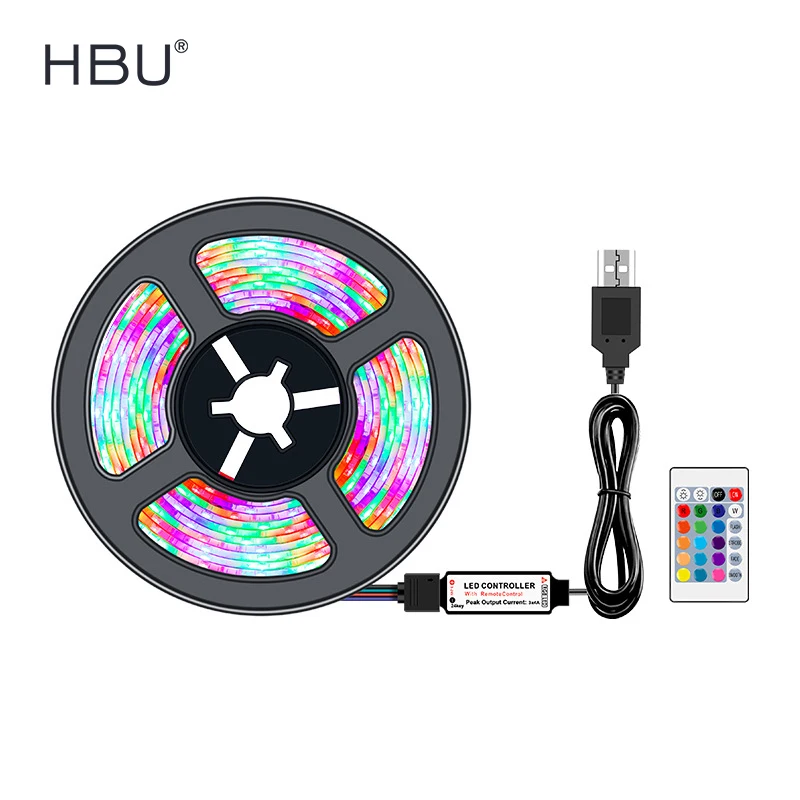 LED Strip Lights 5V USB SMD 2835 RGB luces Led Bluetooth/IR TV Background Lighting Ribbon Diode Flexible Stripe 3Key Neon Light
LED Strip Lights 5V USB SMD 2835 RGB luces Led Bluetooth/IR TV Background Lighting Ribbon Diode Flexible Stripe 3Key Neon Light