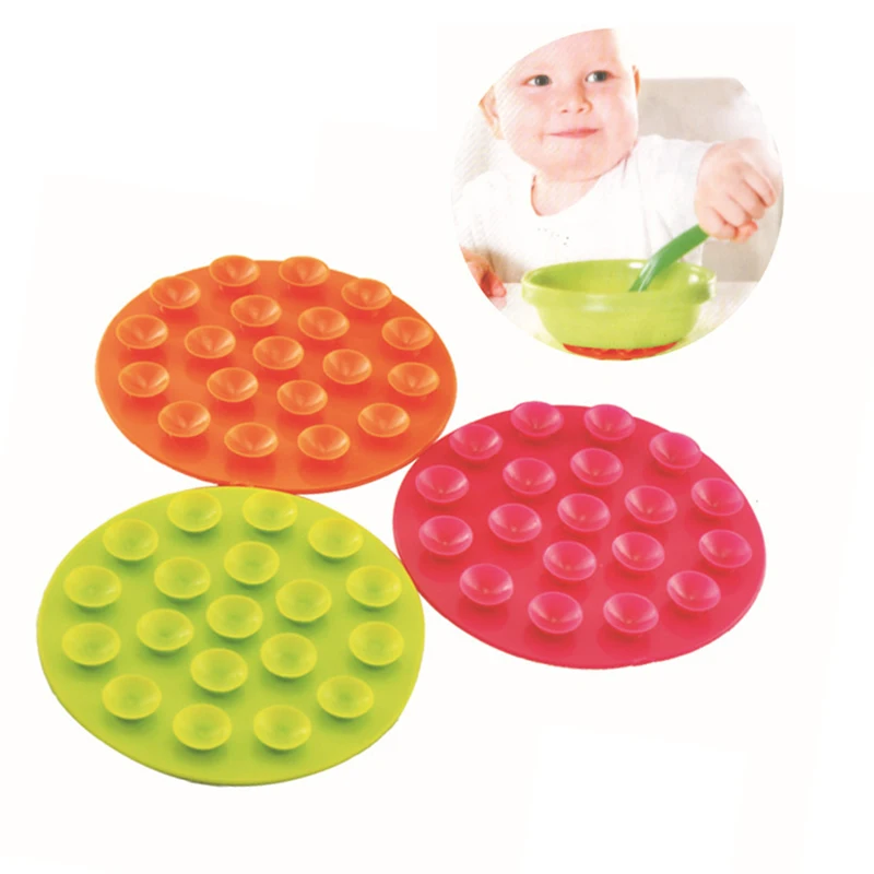 1Pcs Baby Suction Cup Placemat Solid Color Silicone Baby Bowl Placemat Non-slip Double Side Fixed Pads Baby Dinnerware Placemat
1Pcs Baby Suction Cup Placemat Solid Color Silicone Baby Bowl Placemat Non-slip Double Side Fixed Pads Baby Dinnerware Placemat