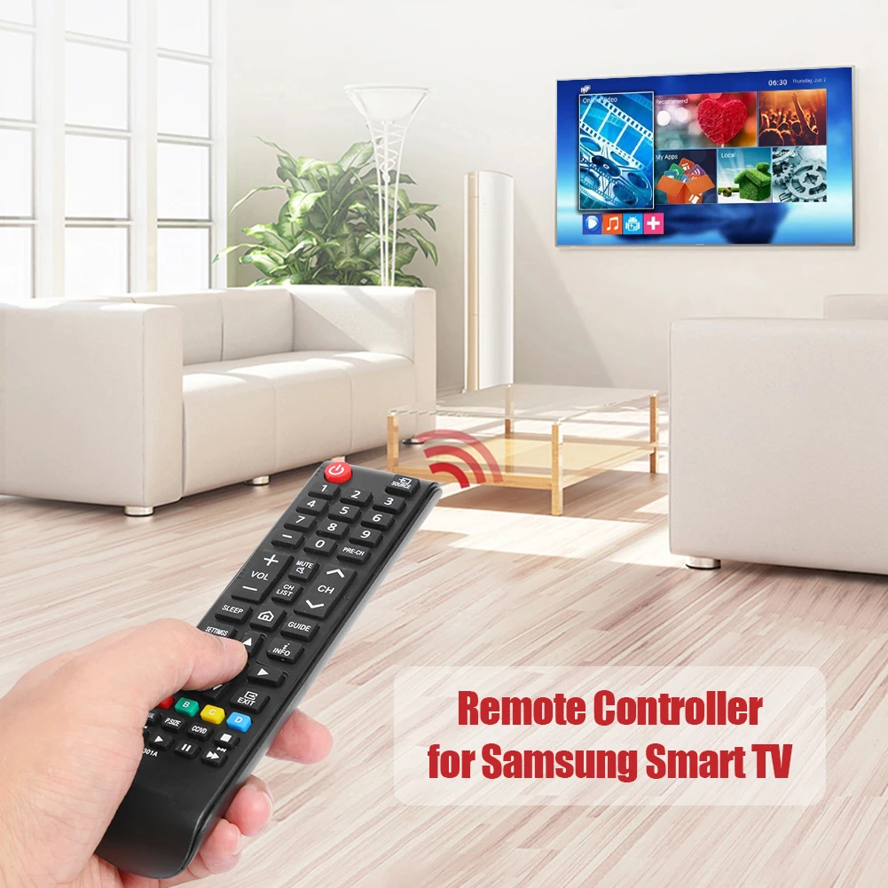 BN59-01301A Television Remote Control for Samsung NU6900/NU7100/NU7300 Smart TV Electronic Smart Home Accessories
BN59-01301A Television Remote Control for Samsung NU6900/NU7100/NU7300 Smart TV Electronic Smart Home Accessories