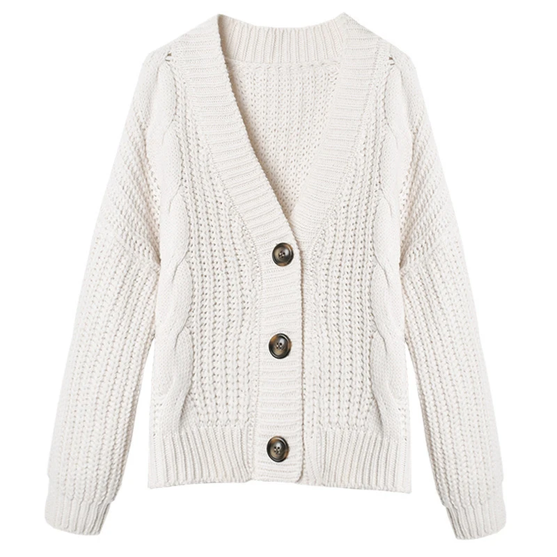 2020 Autumn Sexy V-Neck Batwing Sleeve Button Oversized Sweater Casual Loose Knit Sweater Warm Clothes
2020 Autumn Sexy V-Neck Batwing Sleeve Button Oversized Sweater Casual Loose Knit Sweater Warm Clothes