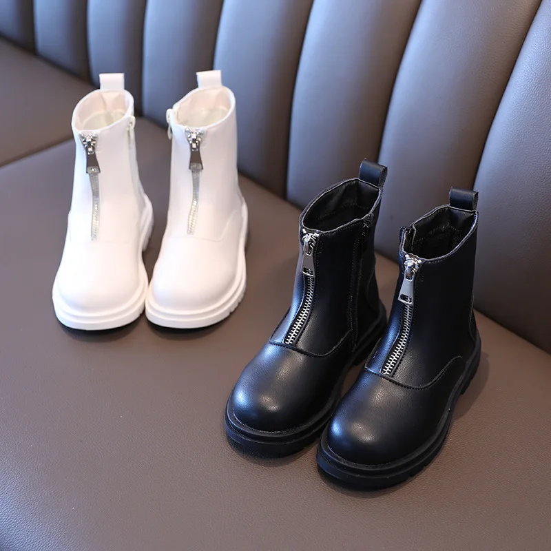 Brand Autumn Winter Baby Girls Princess Boots Children's Boots Zipper Leather Mid-Calf Boot for Girls School Motorcycle Boots
Brand Autumn Winter Baby Girls Princess Boots Children's Boots Zipper Leather Mid-Calf Boot for Girls School Motorcycle Boots