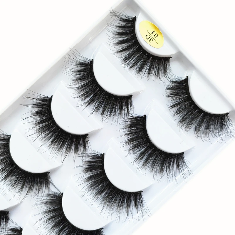 5 Pairs faux Mink Lashes 25mm Dramatic Long Fluffy Messy Lashes 100% Handmade Eyelashes Makeup False Eyelashes
5 Pairs faux Mink Lashes 25mm Dramatic Long Fluffy Messy Lashes 100% Handmade Eyelashes Makeup False Eyelashes