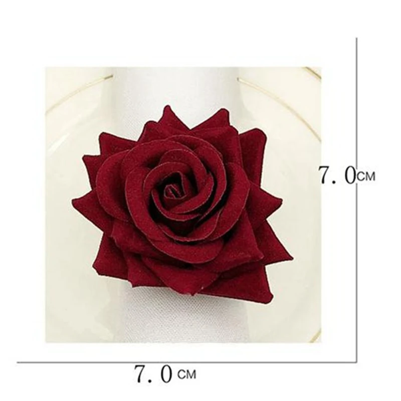 8Pcs/Lot Romantic Rose Napkin Rings Alloy Napkin Buckle Holder for Wedding Receptions Gifts Holiday Banquet Decoration 
8Pcs/Lot Romantic Rose Napkin Rings Alloy Napkin Buckle Holder for Wedding Receptions Gifts Holiday Banquet Decoration