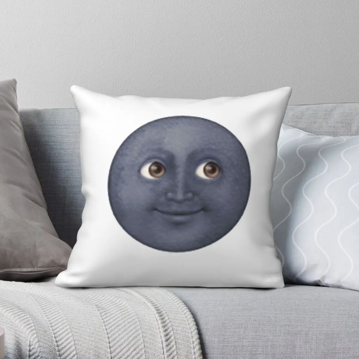 Квадратный чехол Moon Face на подушку, полиэстеровый льняной бархатный креативный декоративный чехол на молнии для кровати, 18 дюймов
Квадратный чехол Moon Face на подушку, полиэстеровый льняной бархатный креативный декоративный чехол на молнии для кровати, 18 дюймов