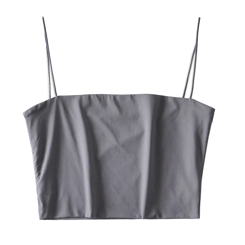 BRADELY MICHELLE 2021 Summer Women's Crop Top Sexy Elastic Cotton Camis sleeveless Short Tank Top Bar
BRADELY MICHELLE 2021 Summer Women's Crop Top Sexy Elastic Cotton Camis sleeveless Short Tank Top Bar