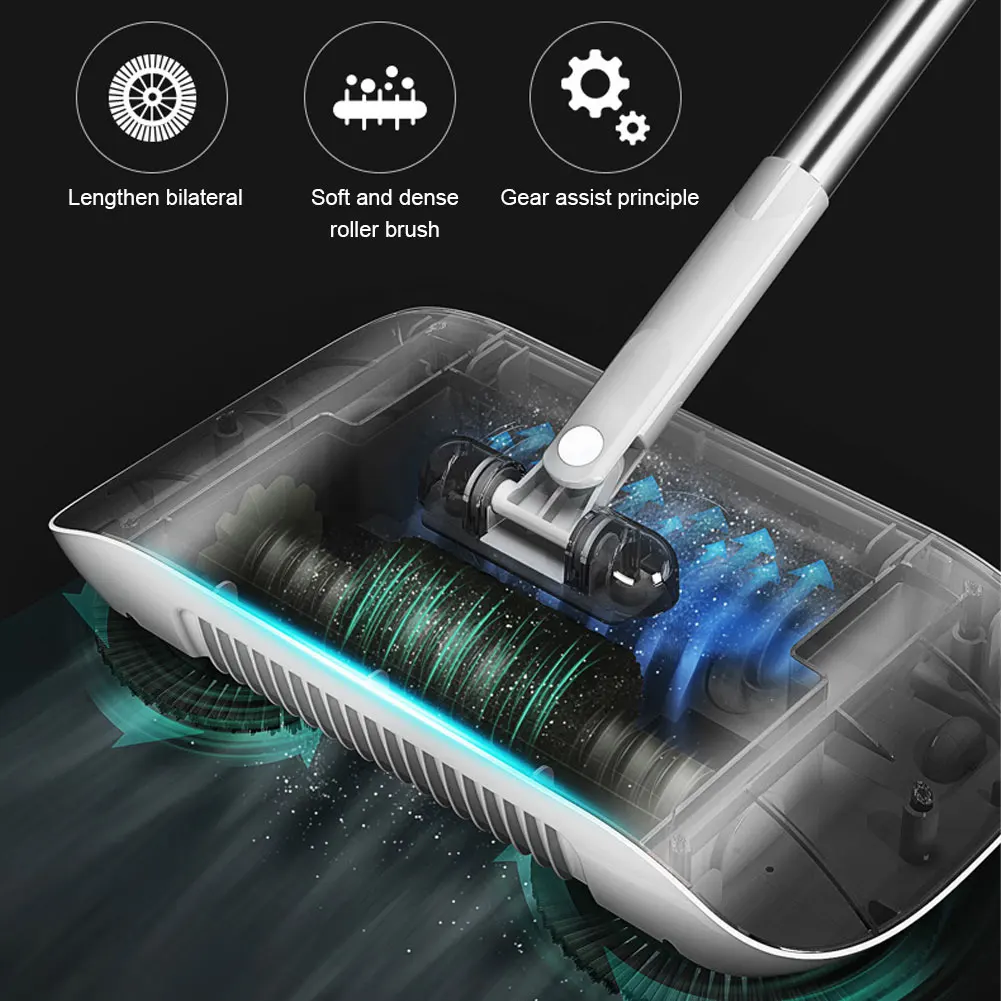 Broom Robot Vacuum Cleaner Floor Home Kitchen Sweeper Mop Sweeping Machine Magic Handle Household Lazy Wash Carpet Dropshipping
Broom Robot Vacuum Cleaner Floor Home Kitchen Sweeper Mop Sweeping Machine Magic Handle Household Lazy Wash Carpet Dropshipping
