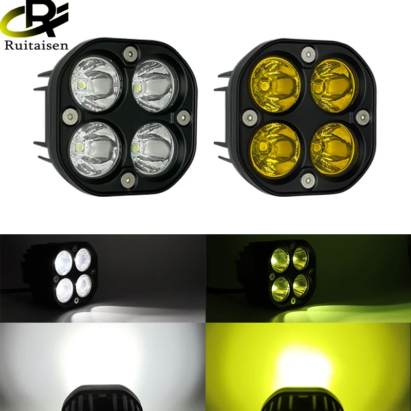 Universal 3 Inch 40W LED Work Light Spotlight Fog Lamp Square Driving Offroad 4X4 for Truck Car ATV SUV Motorcycle 12V 24V
Universal 3 Inch 40W LED Work Light Spotlight Fog Lamp Square Driving Offroad 4X4 for Truck Car ATV SUV Motorcycle 12V 24V
