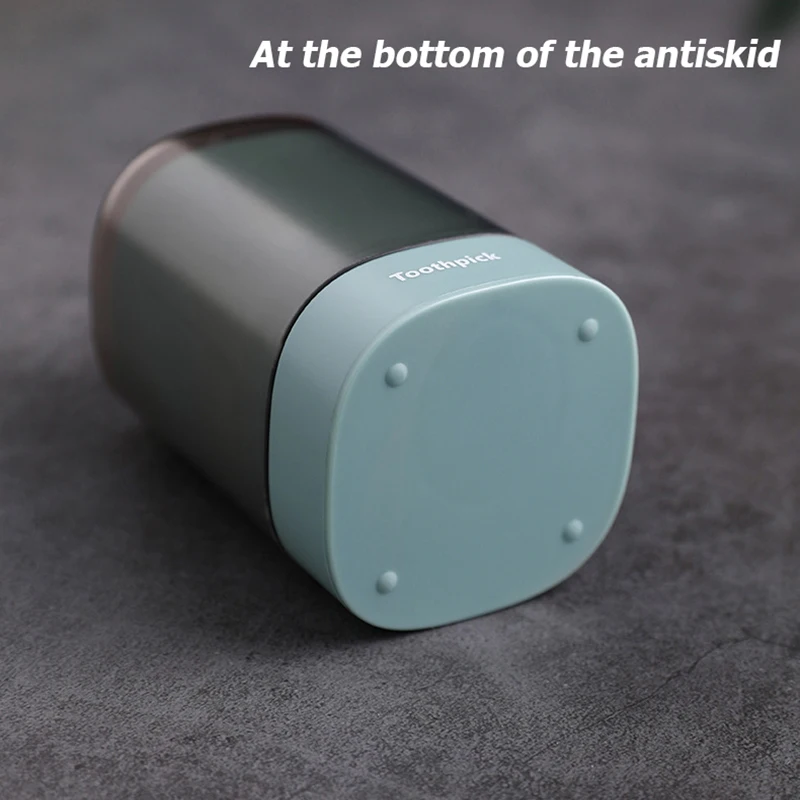 New Automatic Pop-up Toothpick Box Portable Practical Durable Push Holder Container for Restaurant Kitchen Toothpicks Dispenser
New Automatic Pop-up Toothpick Box Portable Practical Durable Push Holder Container for Restaurant Kitchen Toothpicks Dispenser