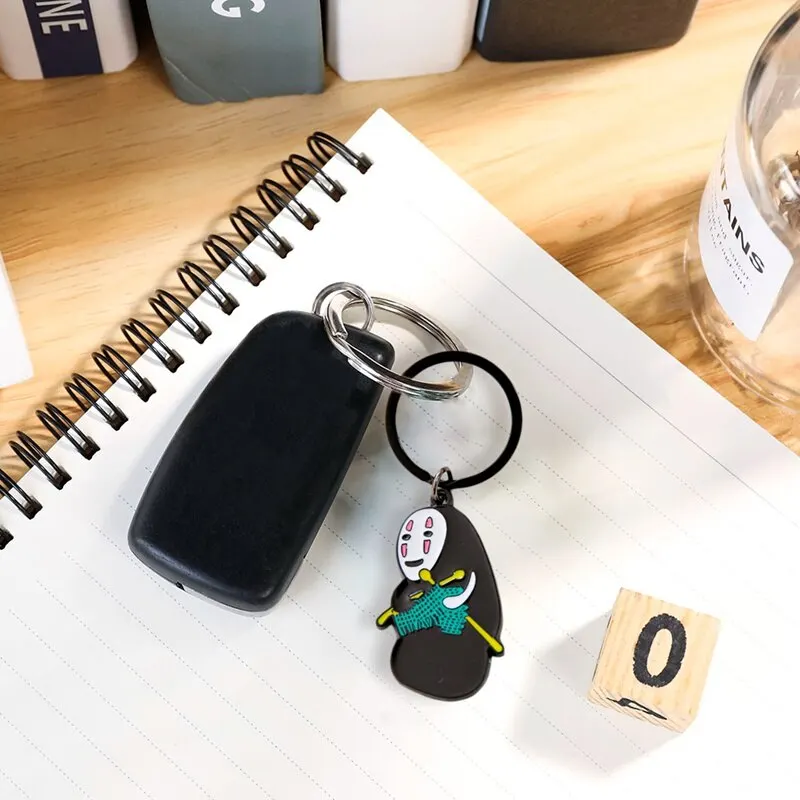 Cute Voyage Figures Keyring Pendant Anime Keychain No Face Man Key Chains Kaonashi
Cute Voyage Figures Keyring Pendant Anime Keychain No Face Man Key Chains Kaonashi