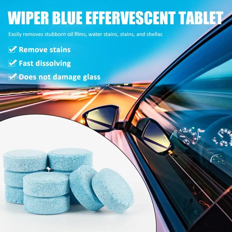 1PC Car Windshield Wiper Glass Washer Auto Solid Cleaner Compact Effervescent Tablets Window Repair Car Accessories Wholesale
1PC Car Windshield Wiper Glass Washer Auto Solid Cleaner Compact Effervescent Tablets Window Repair Car Accessories Wholesale