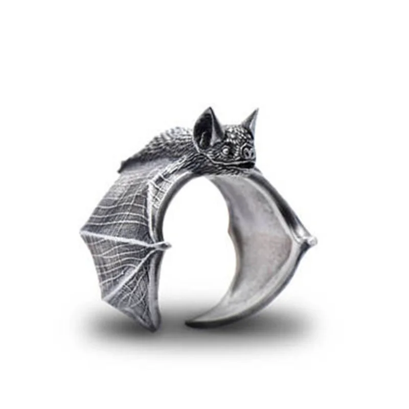 Retro style modern adjustable ring punk style men's and women's bat ring ladies party jewelry кольцо мужское anillos
Retro style modern adjustable ring punk style men's and women's bat ring ladies party jewelry кольцо мужское anillos