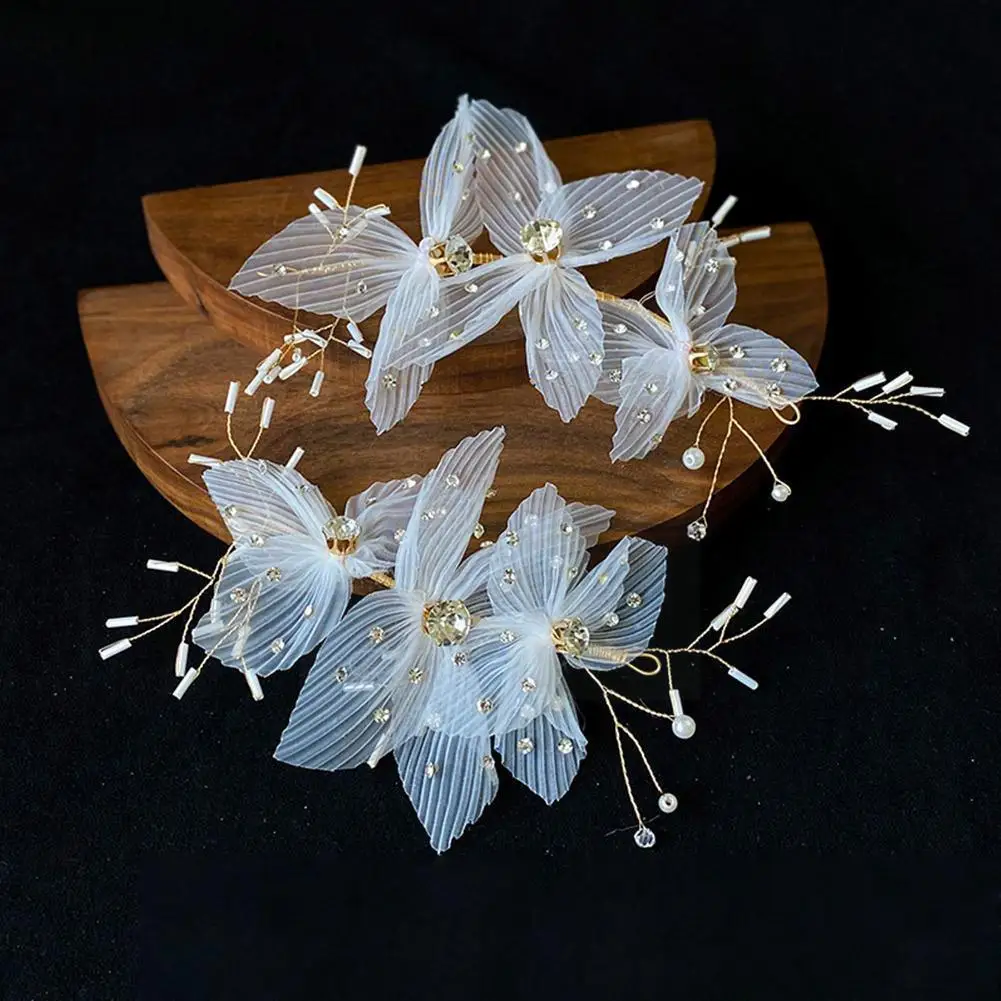 Bridal Tiara Headband Fairy Hair Accessories Earrings Hairbands Girlfriend Flower Korean-style Sweet Hairpin Gift Side Clip M8C8
Bridal Tiara Headband Fairy Hair Accessories Earrings Hairbands Girlfriend Flower Korean-style Sweet Hairpin Gift Side Clip M8C8