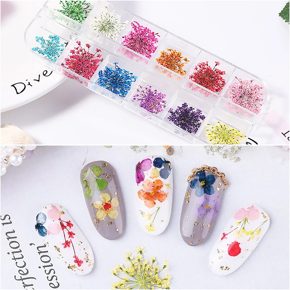Mix Dried Flowers Nail Decorations Jewelry Natural Floral Leaf Stickers 3D Nail Art Designs Polish Manicure Accessories 1 Box
Mix Dried Flowers Nail Decorations Jewelry Natural Floral Leaf Stickers 3D Nail Art Designs Polish Manicure Accessories 1 Box