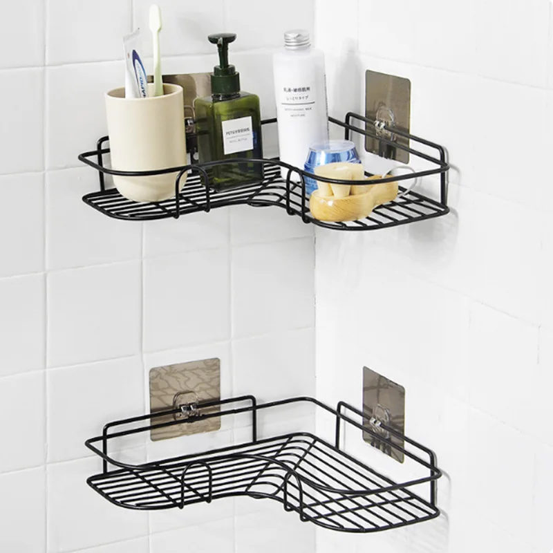 Bathroom Punch-Free Shelf Metal Iron Suction Wall-mounted Shower Storage Rack Holder Kitchen Wall-mounted Storage Organizer Rack
Bathroom Punch-Free Shelf Metal Iron Suction Wall-mounted Shower Storage Rack Holder Kitchen Wall-mounted Storage Organizer Rack