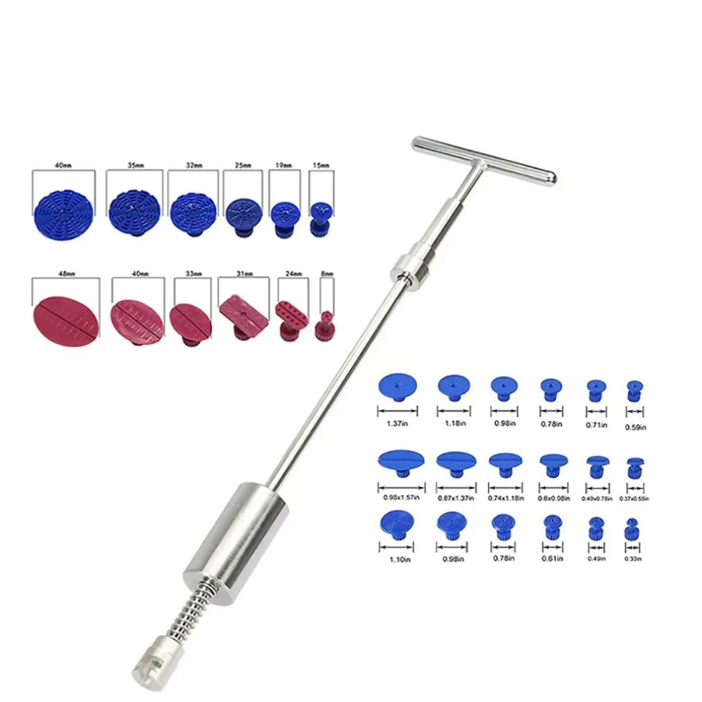Car Sag Repair Tool Dent Repair T-Tie Puller Car Depression Repair Tool Set Pit Repair Tool Car Shell Dent Repair
Car Sag Repair Tool Dent Repair T-Tie Puller Car Depression Repair Tool Set Pit Repair Tool Car Shell Dent Repair