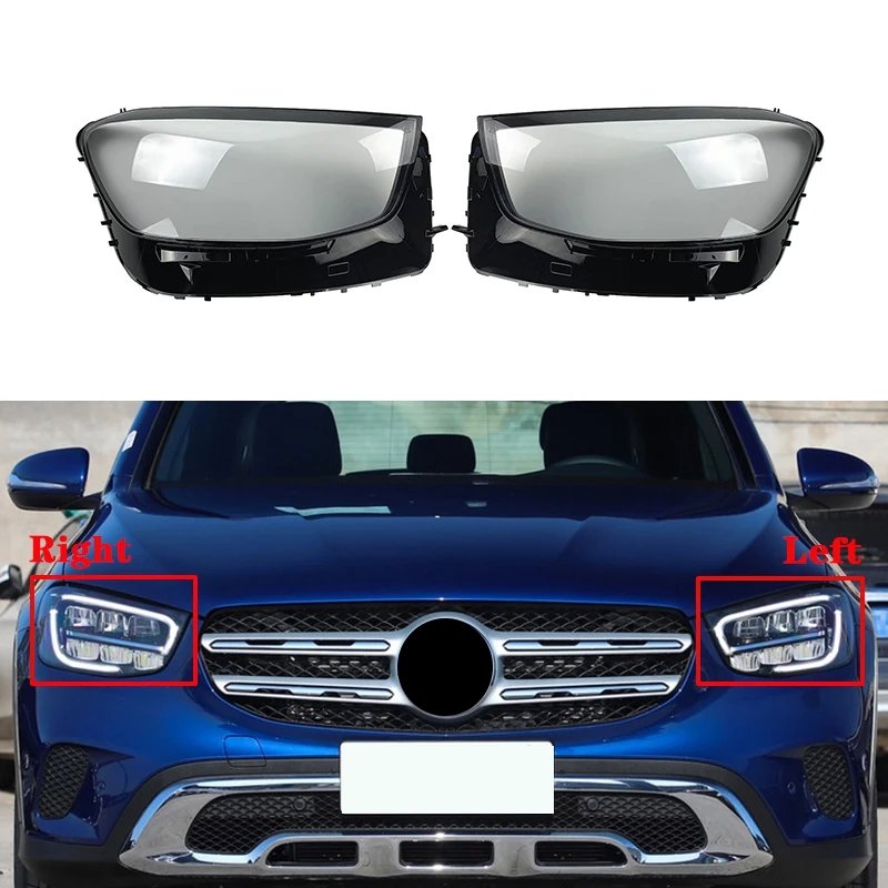 for Benz GLC W253 GLC200 GLC260 GLC300 2020 2021 Headlight Shell Lamp Shade Transparent Lens Cover Headlight Cover
for Benz GLC W253 GLC200 GLC260 GLC300 2020 2021 Headlight Shell Lamp Shade Transparent Lens Cover Headlight Cover