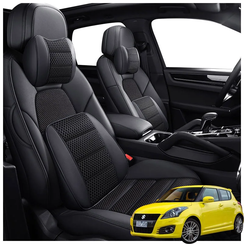 Кожаные чехлы для автомобильных сидений на заказ, товары для Suzuki Swift 2005 2006 2007 2008 2009 2010 2011, аксессуары для интерьера 
Кожаные чехлы для автомобильных сидений на заказ, товары для Suzuki Swift 2005 2006 2007 2008 2009 2010 2011, аксессуары для интерьера