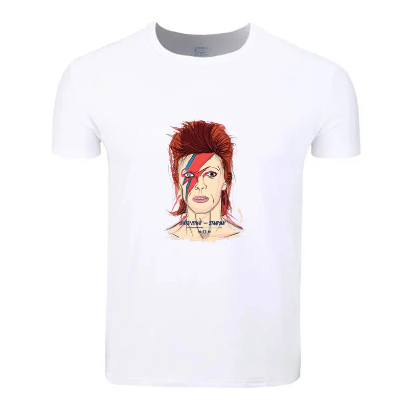 Хлопковая летняя футболка BOWIE с круглым вырезом для студентов, большие размеры, Повседневная футболка с коротким рукавом для мужчин, женщин,...
Хлопковая летняя футболка BOWIE с круглым вырезом для студентов, большие размеры, Повседневная футболка с коротким рукавом для мужчин, женщин,...