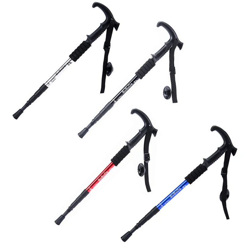 Walking Stick Trekking Poles Telescopic Fold Crutches Hiking Stick Crutch Elderly Metal Stick Walking Cane Outdoor Tool
Walking Stick Trekking Poles Telescopic Fold Crutches Hiking Stick Crutch Elderly Metal Stick Walking Cane Outdoor Tool
