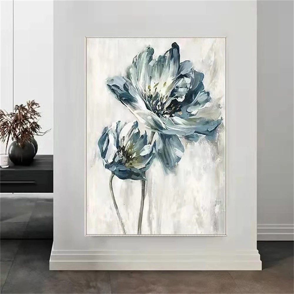 Hand-painted oil painting flower landscape abstract living room decoration painting porch corridor light luxury hanging painting
Hand-painted oil painting flower landscape abstract living room decoration painting porch corridor light luxury hanging painting