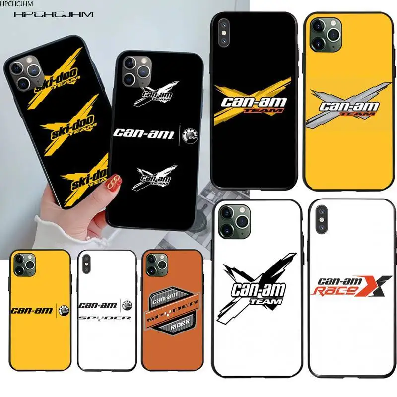 BRP Can Am am Team DIY окрашенный блестящий чехол для телефона iPhone 11 pro XS MAX 8 7 6 6S Plus X 5S SE 2020 XR