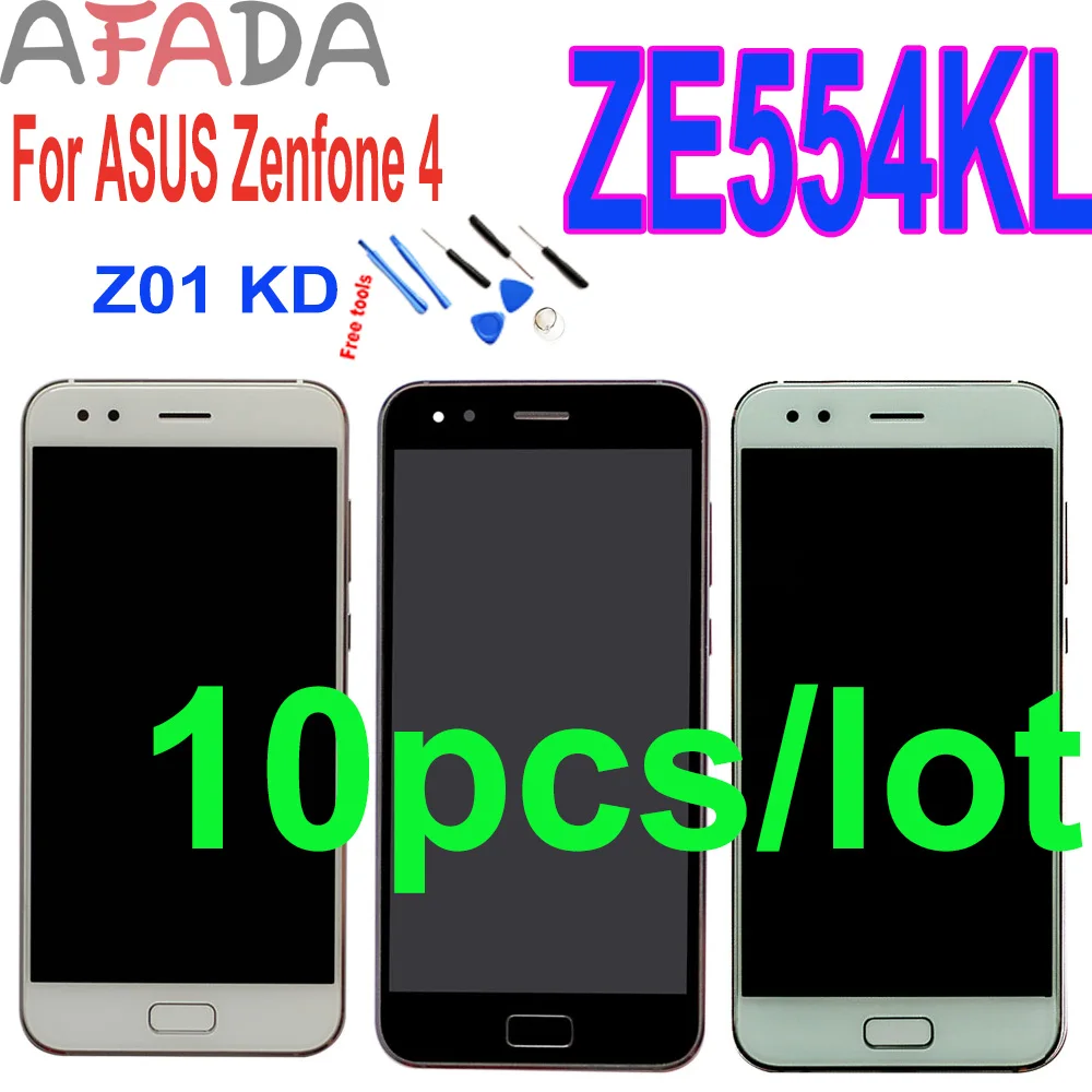 10pcs Replacement LCD 5.5'' for ASUS Zenfone 4 ZE554KL Z01KD LCD Display Touch Screen Digitizer Assembly Parts with Frame Repair
10pcs Replacement LCD 5.5'' for ASUS Zenfone 4 ZE554KL Z01KD LCD Display Touch Screen Digitizer Assembly Parts with Frame Repair