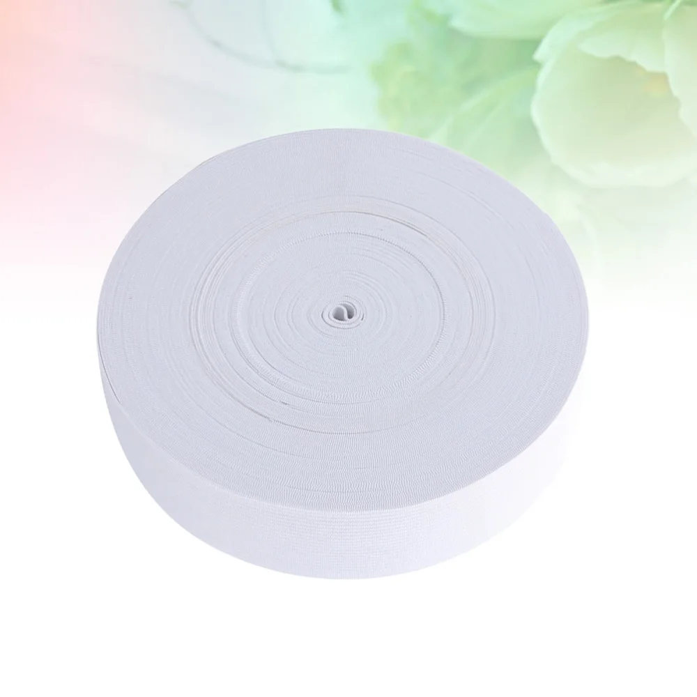 1 Roll 40 Meters Flat Elastic Band Sewing Clothing Accessories Nylon Webbing Garment Sewing Accessories (White)
1 Roll 40 Meters Flat Elastic Band Sewing Clothing Accessories Nylon Webbing Garment Sewing Accessories (White)